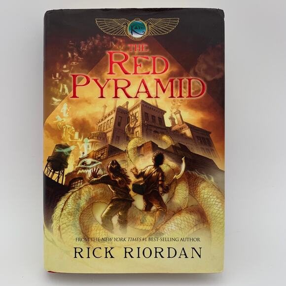 The Red Pyramid by Rick Riordan Hardcover Book 1 First Edition, First Printing - Picture 1 of 15